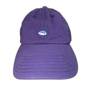 Southern Tide Team Colors Skipjack Strapback Hat Regal Purple OS